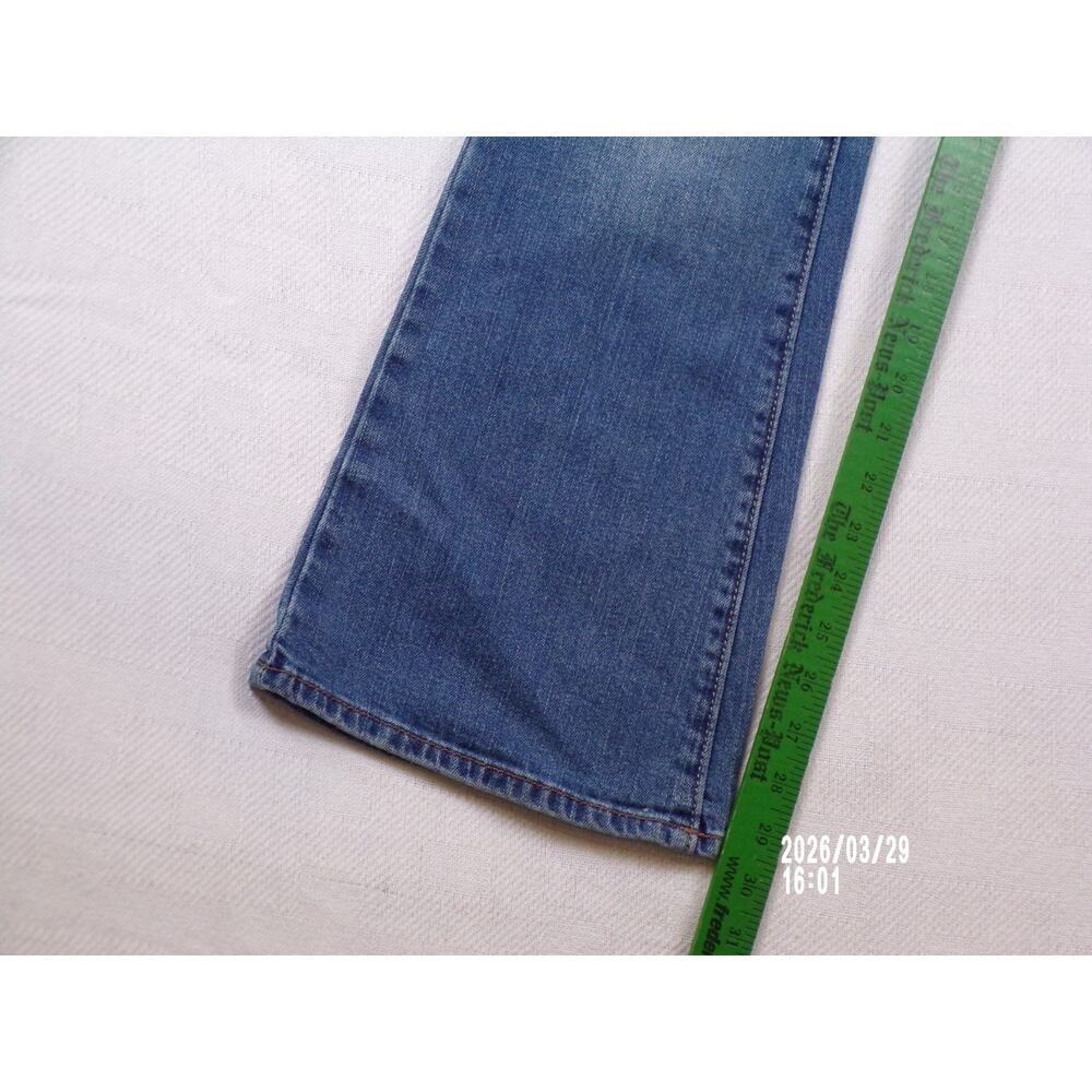 American Eagle VINTAGE FLARE Jeans Size 2 Reg Low Rise Y2K Distressed 2010 Retro - Picture 11 of 16